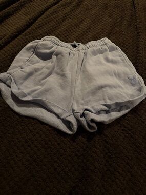 PacSun Light Blue Fleece Athletic Shorts